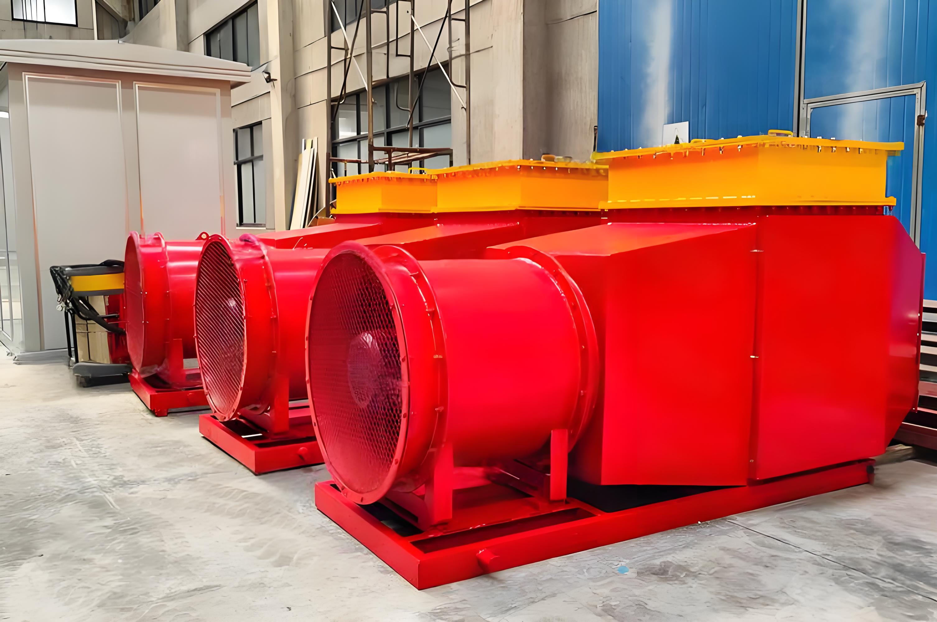 和布克賽爾礦用防爆熱風機組