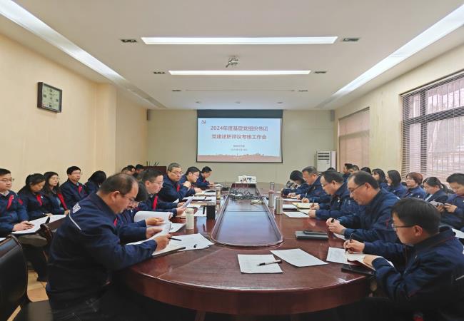 軸研所召開2024年度基層黨組織書記黨建述職評議考核會(huì)